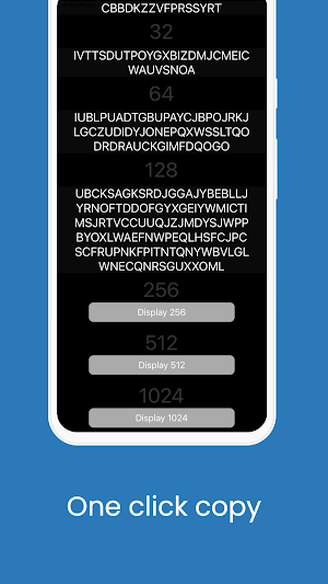 Fast Pass Gen - customize and copy password Screenshot 2