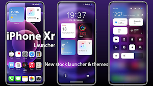 iPhone XR Launcher For Android Screenshot 0