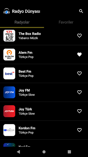 Radyo Dünyası Screenshot 1