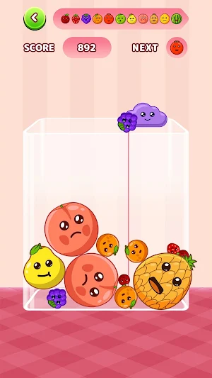 Watermelon - Fruit Merge Game Screenshot 2