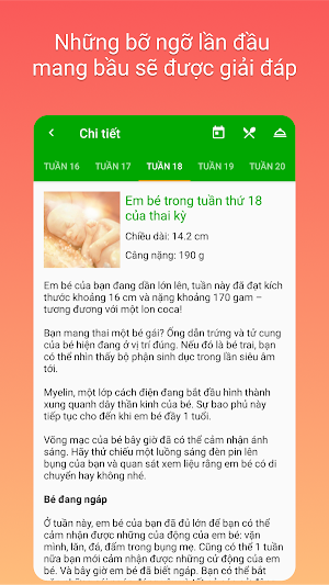 Trợ Lý Mẹ Bầu Screenshot 1