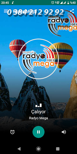 Nevşehir Radyo Mega Screenshot 1