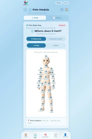Pain2Care Screenshot 2