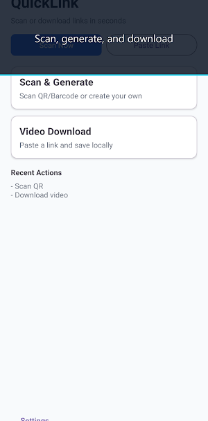 QuickLink Screenshot 0