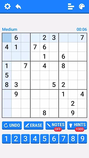 Sudoku Screenshot 1