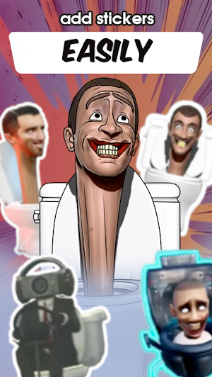 Skibidi Toliet WaStickers Screenshot 3