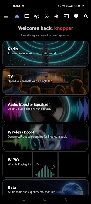 World TV and Radio Stations Screenshot 0