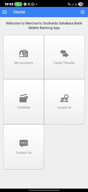 MERCHANTS BANK CTA MOBILE APP Screenshot 1