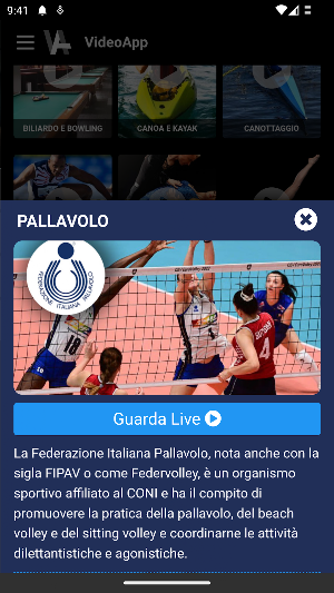 VideoApp Italy Screenshot 2