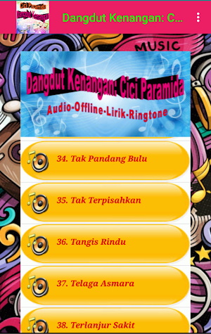 Dangdut Kenangan Cici Paramida Screenshot 2
