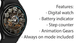 Gear Classic - Watch Face Screenshot 1