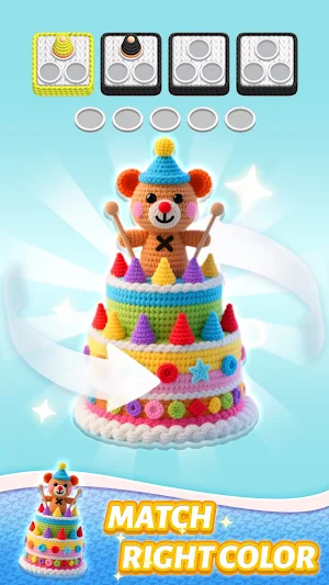 Yarn Block Mania: Sort Puzzle Screenshot 1