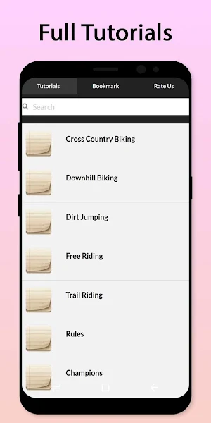 Easy Mountain Biking Tutorial Screenshot 1