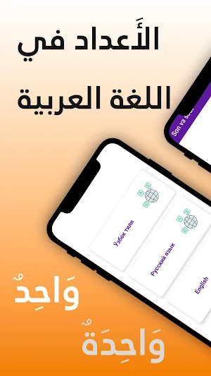 Arab tilida son va soat Screenshot 0