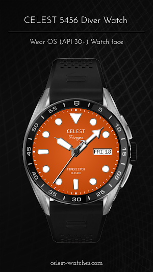CELEST5456 Diver Watch Screenshot 3