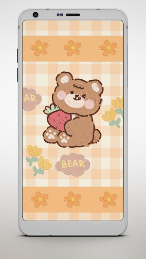 Cute Bear Cartoon Wallpapers Screenshot 0