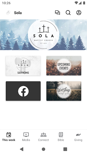 Sola Baptist Church Screenshot 0
