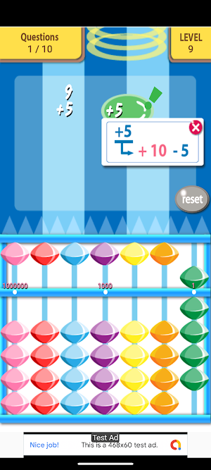 Abacus math game Screenshot 3
