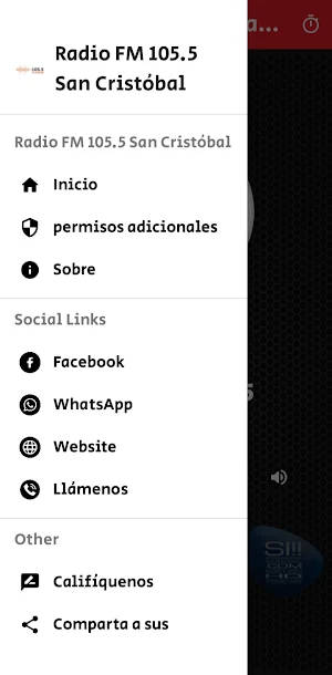 Radio 105.5 San Cristóbal Screenshot 3