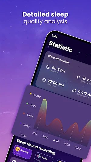 DeepSlumber: Sleep Monitor Screenshot 1