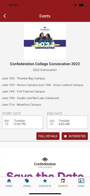 Confederation Alumni Perks Screenshot 3
