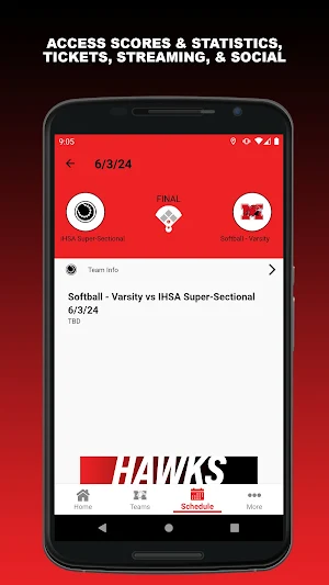 Maine South HS Screenshot 2