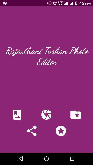 Rajasthani turban photo editor Screenshot 0