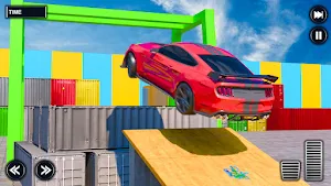 Mega Ramp Stunt Car Racing 23 Screenshot 2