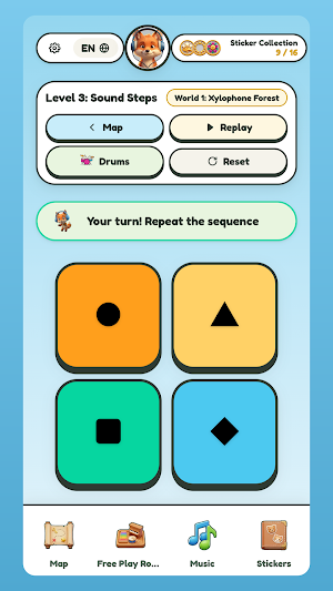 Sound Master: Kids Music Game Screenshot 2