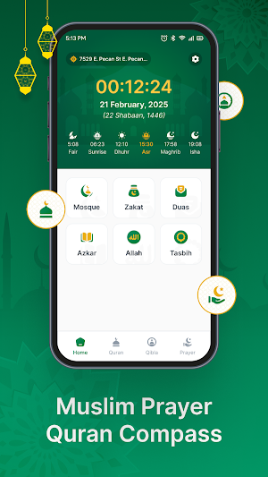 Muslim Prayer - Quran Compass Screenshot 0