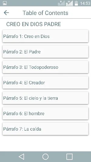 Catecismo Iglesia Católica Screenshot 2