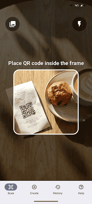 QRieux - QR Scanner Screenshot 0