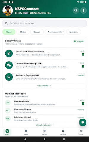 NSPSConnect Screenshot 0