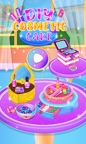 DIY cake games for girls Screenshot 0