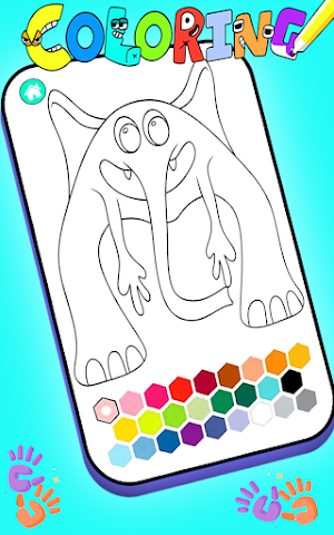 Garten of Banban 4 coloring Screenshot 1