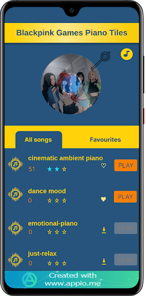 Blackpink Games Piano Tiles Screenshot 2