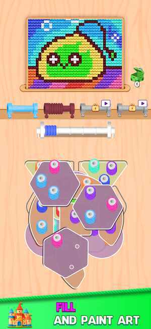 Yarn Layer: Wool sort Game Screenshot 3