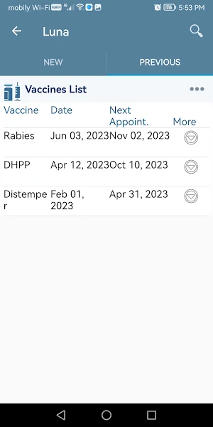 MyPet - Pets Medical Records Screenshot 3