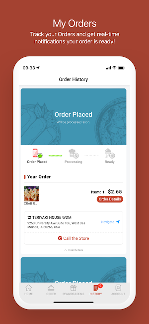 Teriyaki House Iowa screenshot 2