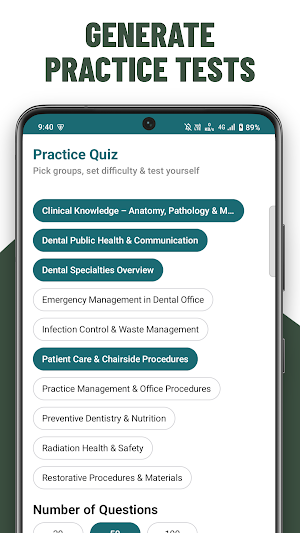CDA Exam - Dental Assistant Screenshot 1