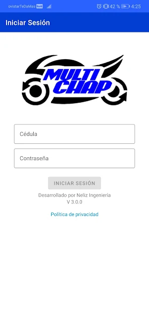 Multichap Móviles Screenshot 0