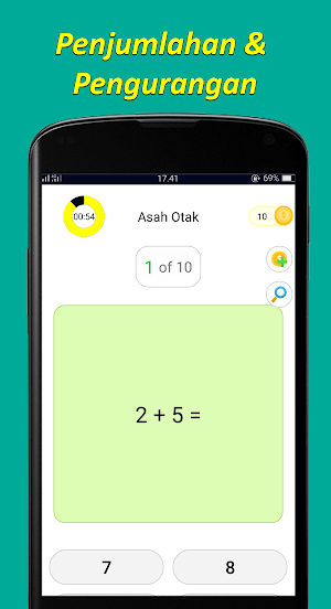 Asah otak matematika Screenshot 2