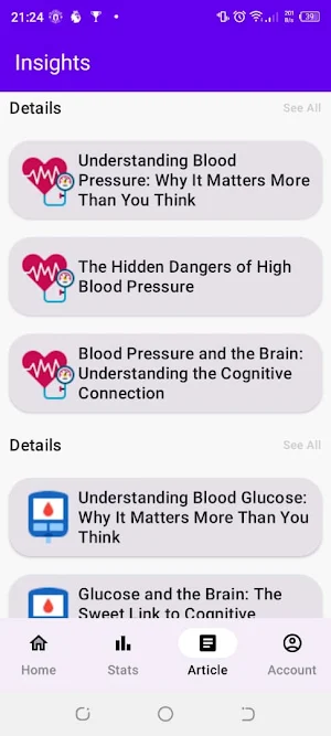 Gluco Journal Screenshot 0
