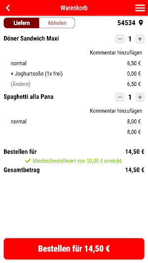 DASCOdöner Screenshot 1