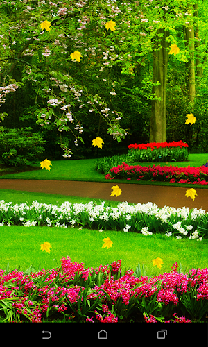 Garden Live Wallapaper Screenshot 1