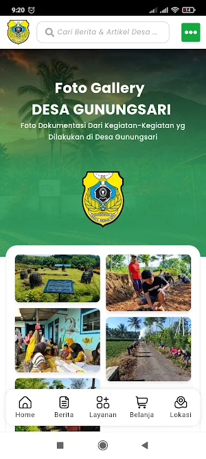 Gunungsari Digital Screenshot 0