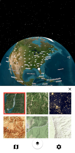 Globe Map - 3D Earth Screenshot 1