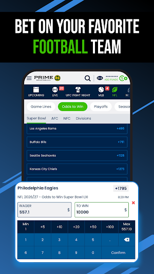 Prime Sportsbook-KY Screenshot 2