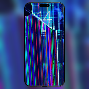 Broken Screen Wallpaper 4K Screenshot 0
