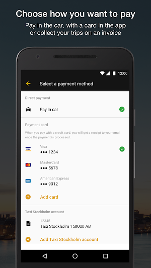 Taxi Sthlm Screenshot 3